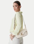 COCCINELLE Geantă SSK C-Me Calf E1 SSK 12 03 01 Crem