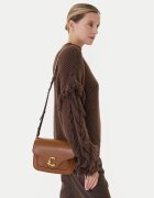 COCCINELLE Geantă Ssk C-Me Calf E1 SSK 15 01 01 Maro