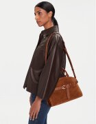 COCCINELLE Geantă TLB sabine Suede Bi E1 TLB 18 02 01 Maro