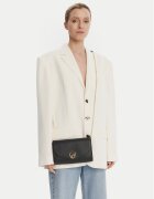 COCCINELLE Geantă Tob nikla Smooth E1 TOB 15 01 01 Negru