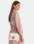 COCCINELLE Geantă U4G C-Me Calf&Marb E1 U4G 18 02 01 Alb