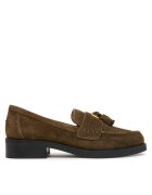 COCCINELLE Loafers Beat Vintag.Su E4 VF6 16 04 01 Kaki
