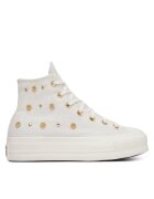 Converse Teniși Chuck Taylor All Star Heathered Glam A16892C Écru