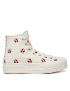 Converse Teniși Chuck Taylor All Star Lift Platform Rose Cross Stitch A13659C