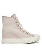 Converse Teniși Chuck Taylor All Star Wedge Platform Gold A12763C