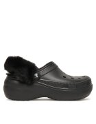 Crocs Şlapi Classic Platform Fuzz Lined Clog 212854