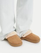Crocs Şlapi Classic Unfurgettable Suede Clog 212106 Bej