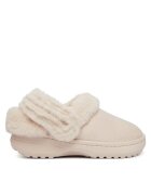 Crocs Şlapi Classic Unfurgettable Suede Clog 212106 Crem