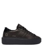 D.A.T.E. Sneakers Hill Low Fur Platform W431-HPF-MN