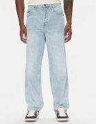 DC Shoes Blugi Worker Baggy Carpenter Ril ADYDP03087 Albastru celest Regular Fit