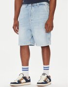 DC Shoes Pantaloni scurți de blugi Carpenter ADYDS03022 Albastru celest Baggy Fit