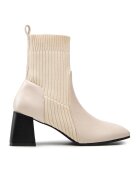 DeeZee Botine ZALSC126-1 Écru