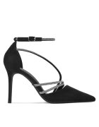 DeeZee Pantofi cu toc subțire AJ-1932 Negru
