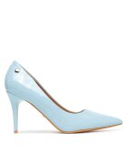 DeeZee Pantofi cu toc subțire EZ-23-1 Albastru celest