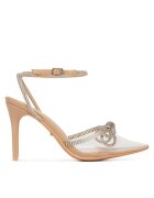 DeeZee Pantofi cu toc subțire FA5304-24 Bej