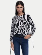 Desigual Bluză 25SWBW04 Regular Fit