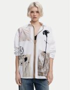 Desigual Cămașă Recortes 25SWCW23 Relaxed Fit