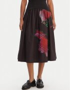 Desigual Fustă midi 26SWFW02 Regular Fit