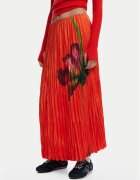 Desigual Fustă plisată Follet 25SWFW06 Regular Fit