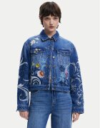 Desigual Geacă de blugi Misouri 25SWED55 Regular Fit