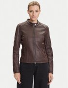 Desigual Geacă din imitație de piele Basic 25WWEW43 Regular Fit
