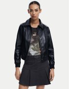 Desigual Geacă din imitație de piele Helsinki 24WWEW35 Regular Fit
