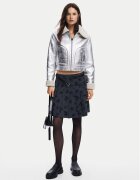 Desigual Geacă din imitație de piele Londres 24WWEW32 Regular Fit