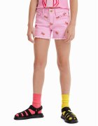 Desigual Pantaloni scurți de blugi 23SGDD05 Regular Fit
