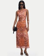 Desigual Rochie cocktail Lua 25WWVK26 Slim Fit