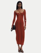 Desigual Rochie cocktail Marlene 25WWVF08 Slim Fit