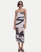 Desigual Rochie de vară 25SWVK56 Regular Fit