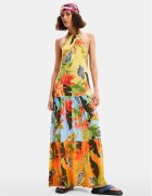 Desigual Rochie de vară Tropi 24SWMW08 Loose Fit