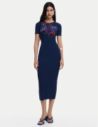 Desigual Rochie de zi 25SWVF13 Slim Fit
