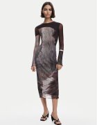 Desigual Rochie de zi Abyss Lacroix 25WWVK01 Slim Fit