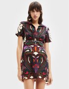Desigual Rochie de zi Celia 22WWVW19 Regular Fit