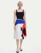 Desigual Rochie de zi Ondas 25SWVK41 Regular Fit