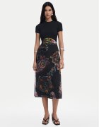 Desigual Rochie de zi Paisley 25SWVK32 Regular Fit