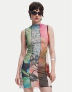 Desigual Rochie de zi St. Johns 25SWVK01 Slim Fit