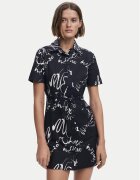 Desigual Rochie tip cămașă 25SWVW38 Regular Fit