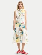 Desigual Rochie tip cămașă 26SWVW15 Regular Fit