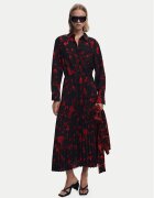 Desigual Rochie tip cămașă Plisado 25WWVW16 Regular Fit