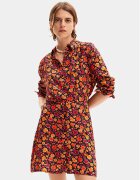 Desigual Rochie tip cămașă Yesh 24SWVW29 Regular Fit