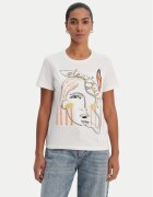 Desigual Tricou 26SWTK51 Regular Fit