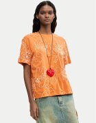 Desigual Tricou Genova 26SWTK48 Regular Fit