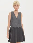 Desigual Vestă elegantă Bruselas 24WWEWBX Slim Fit