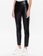 DKNY Pantaloni din imitație de piele P2HKTO61 Slim Fit