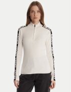 DKNY Pulover P5MSAY01 Écru Slim Fit