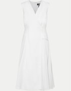 DKNY Rochie cocktail DD4A1519 Écru Regular Fit
