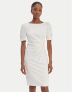 DKNY Rochie cocktail DD6A1666 Écru Slim Fit