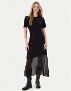DKNY Rochie de zi P5GDFCNA Negru Regular Fit